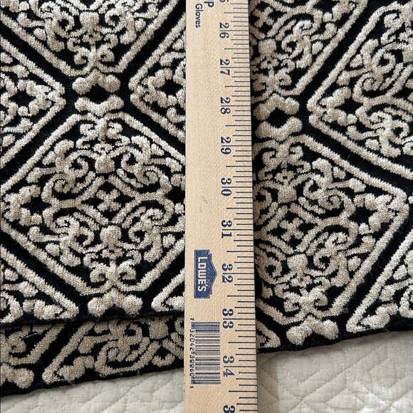 Soft Surroundings Black and Cream Knit Cardigan. Size Medium. - Picture 6 of 7